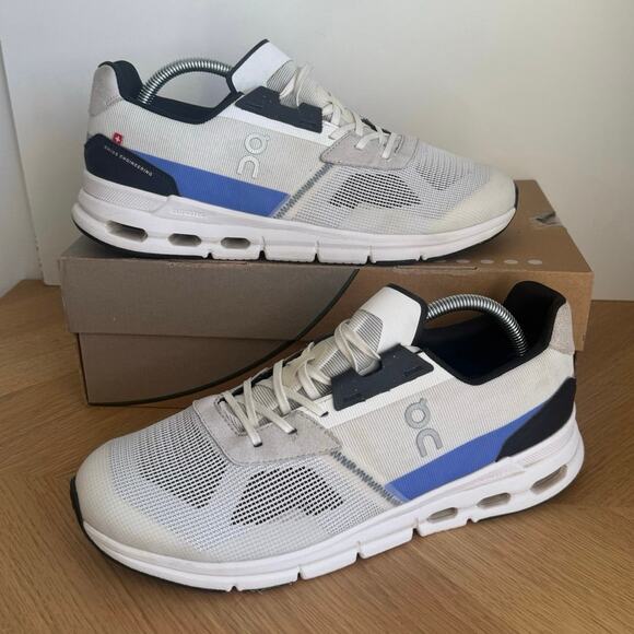 On Cloud Cloudrift White/Cobalt Men Running Sneakers - SZ 9.5 main image 7